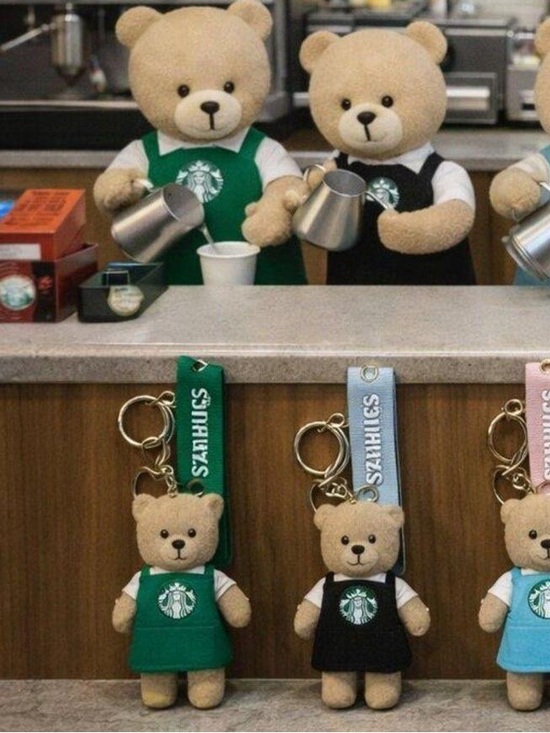 Starbucks Accessories - Starbucks Style Drink Cup Keychain Pendant Piece